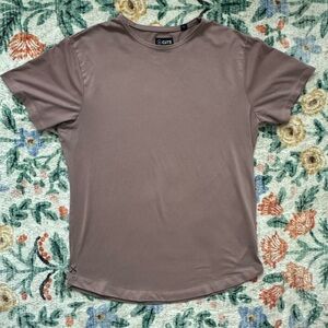 Men’s Cuts Curve Hem T Shirt M
